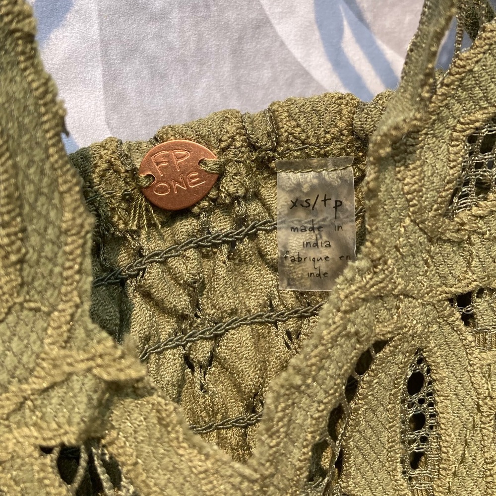 Free People Cargo Green Tank - Picture 10 of 13